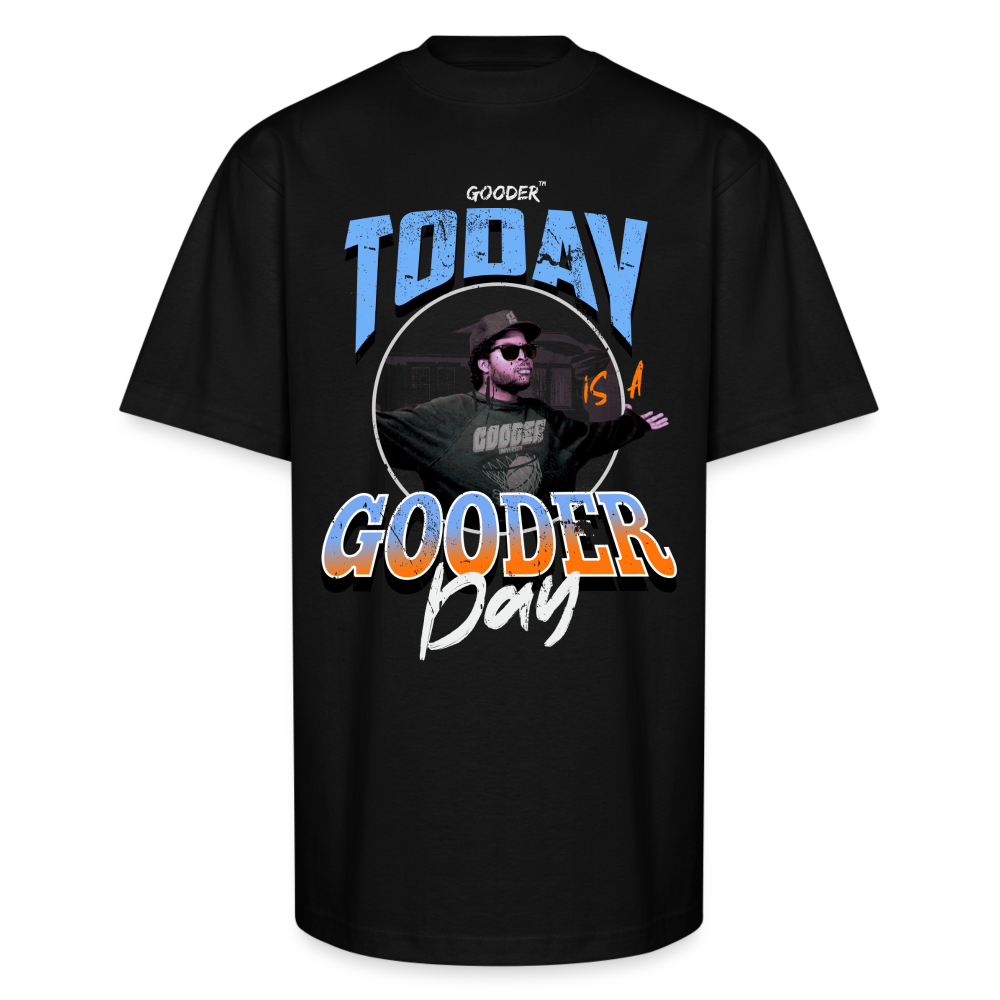 Gooder Day Tee-Oversized - black