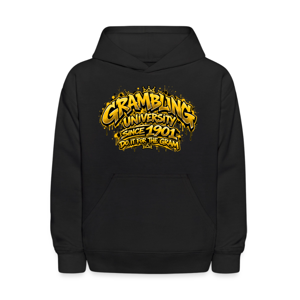 Kids' Hoodie - black