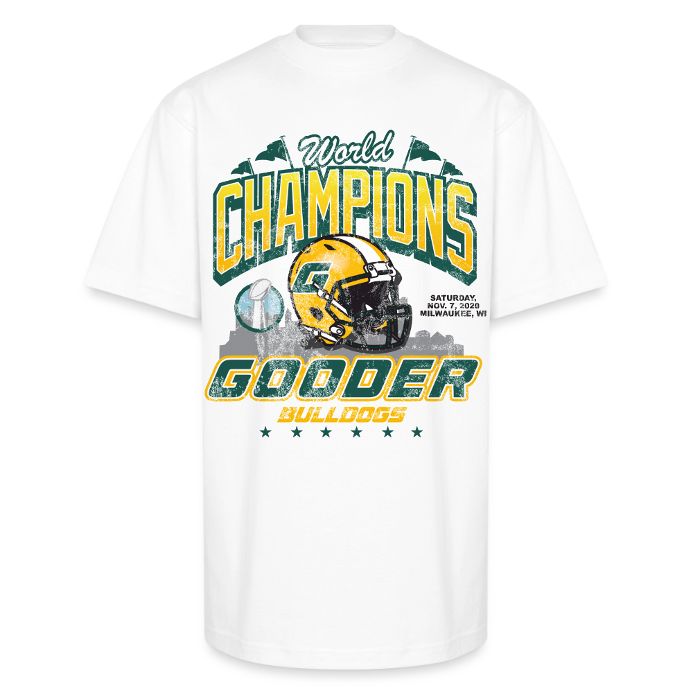 Football Tee - white