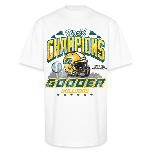 Football Tee - white